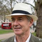 Men’s Handmade Panama Hat | Wide Brim, Classic Crown & Ideal for Spring/Summer Smart Casual Wear