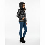 Shiny Women's Winter Jacket - Lightweight, Warm Cold Protection Coat