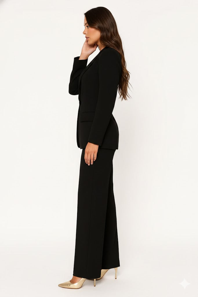 Women's Blazer & Pants Set – Elegant Business Outfit