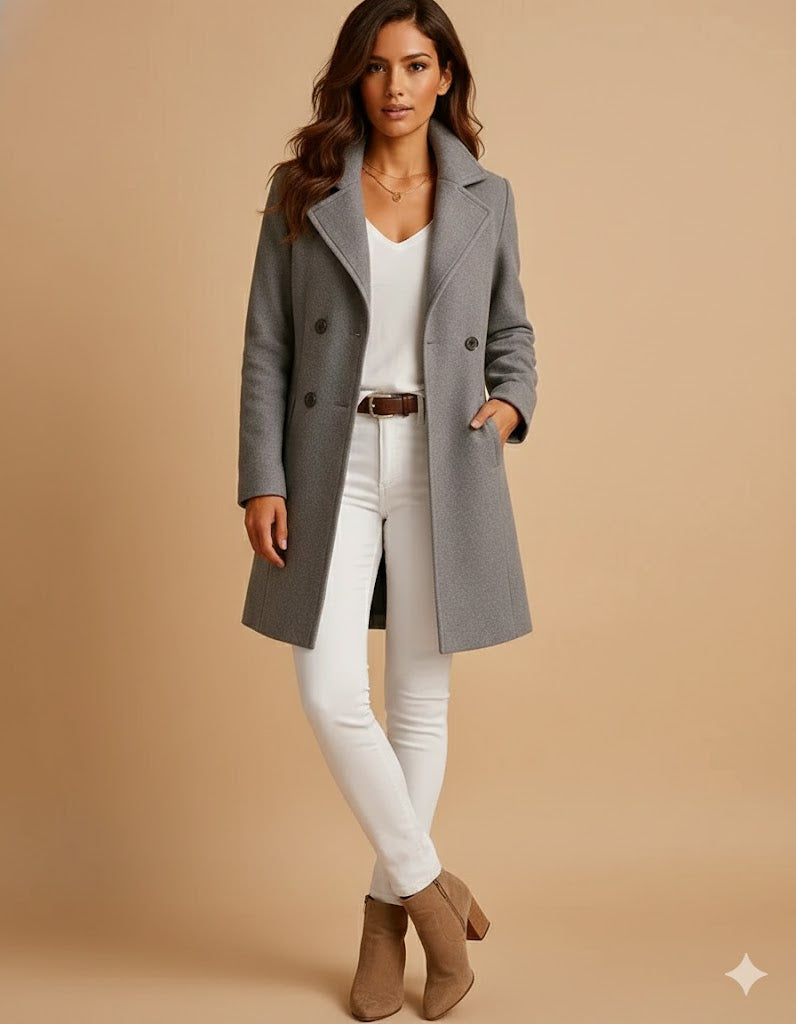 Women's Trench Coat – Classic Coat for Autumn and Winter