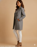 Women's Trench Coat – Classic Coat for Autumn and Winter