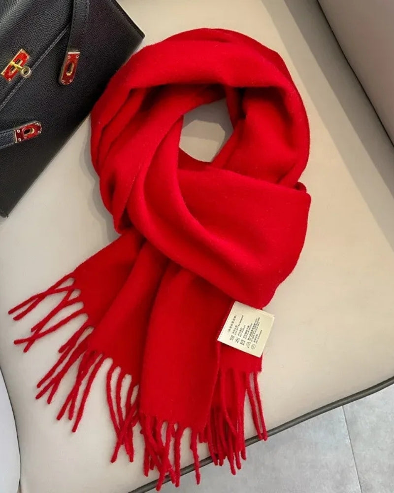 Wool Scarf for Women – Scarf made of 100% Wool for Autumn and Winter