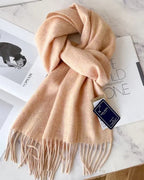 Wool Scarf for Women – Scarf made of 100% Wool for Autumn and Winter