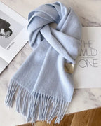 Wool Scarf for Women – Scarf made of 100% Wool for Autumn and Winter