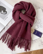 Wool Scarf for Women – Scarf made of 100% Wool for Autumn and Winter