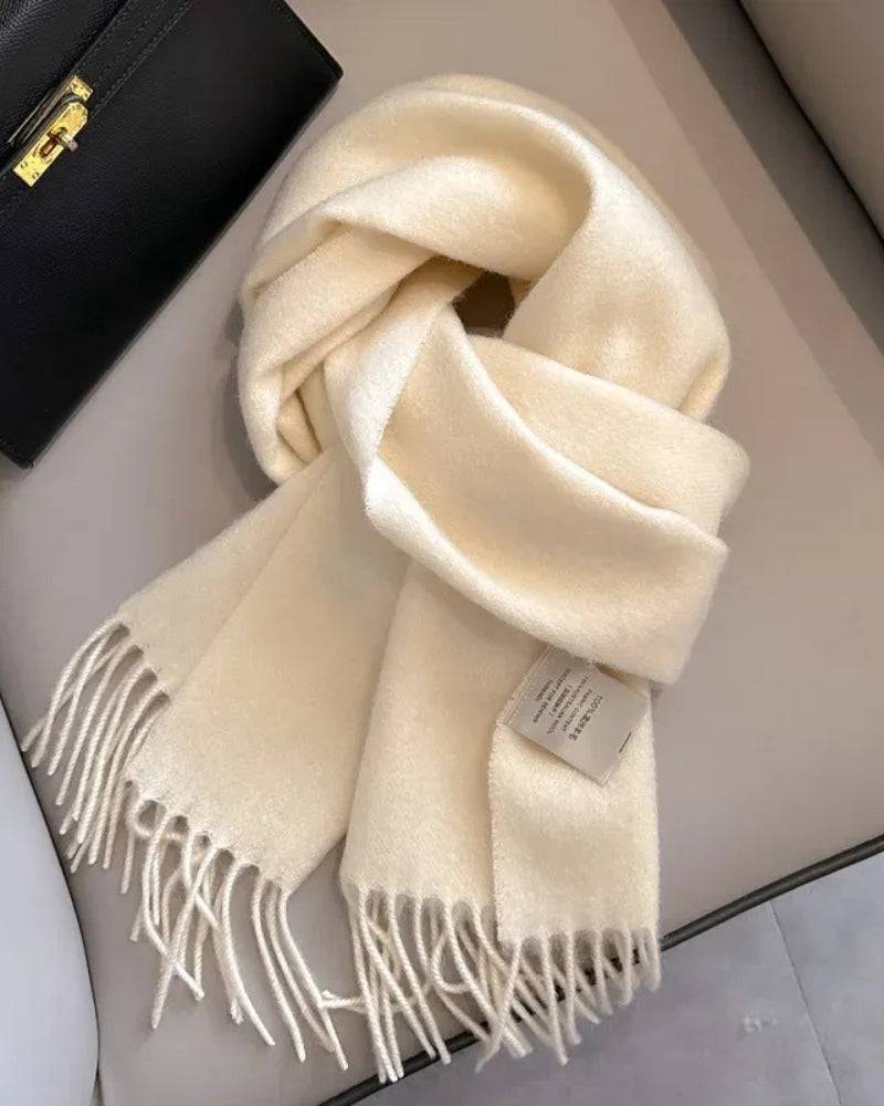 Wool Scarf for Women – Scarf made of 100% Wool for Autumn and Winter