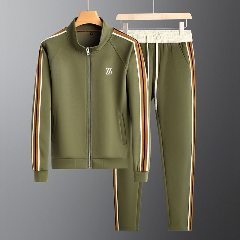 Men's Tailored Lycra Tracksuit Set | Soft, Flexible & Stylish for Workouts or Casual Wear