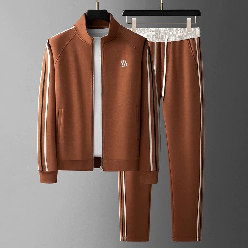Men's Tailored Lycra Tracksuit Set | Soft, Flexible & Stylish for Workouts or Casual Wear